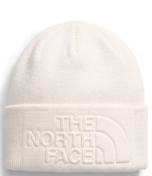 The North Face Women's Urban Embossed Beanie White Dune