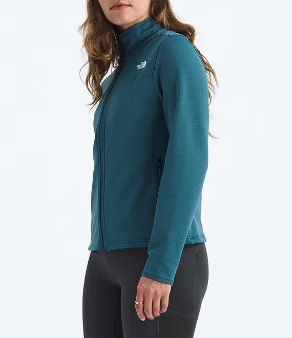 The North Face Women's Cedar Trail Grid Fleece Jacket Space