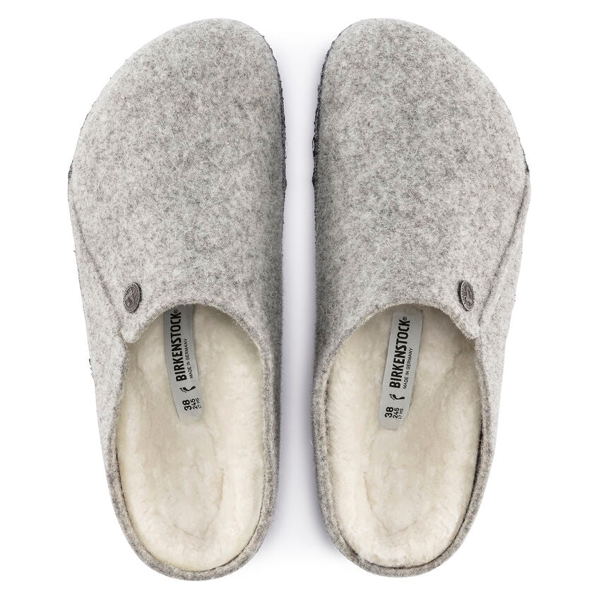Birkenstock Women's Zermatt Grey Wool Shearling