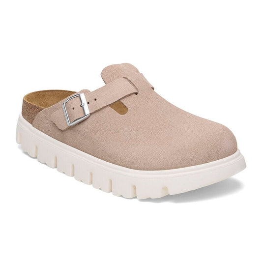 Birkenstock Women's Boston Chunky Suede Light Rose - Brekken's