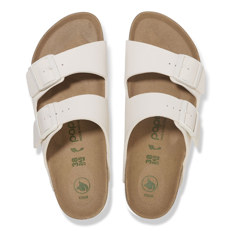 Birkenstock Women’s Arizona Pap Flex Platform Eggshell Narrow Width