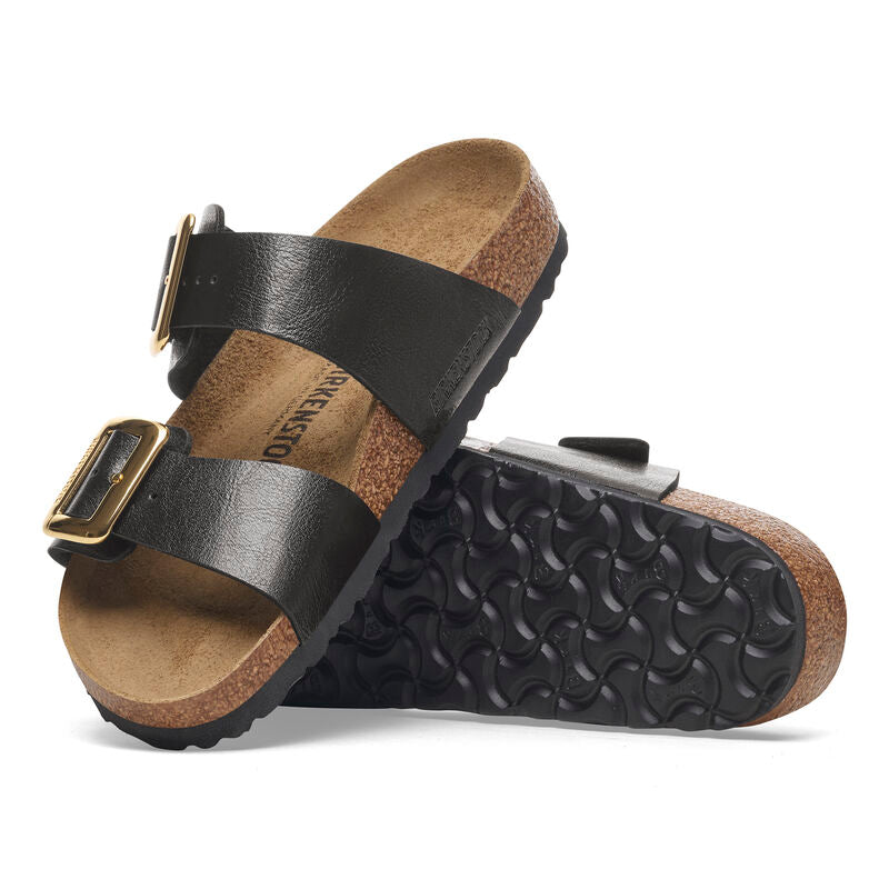 Birkenstock Women's Sydney Luxe Buckle Sandal Graceful Licorice