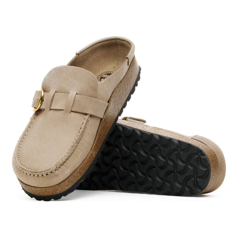 Birkenstock Women’s Buckley Oiled Nubuck Leather Tobacco