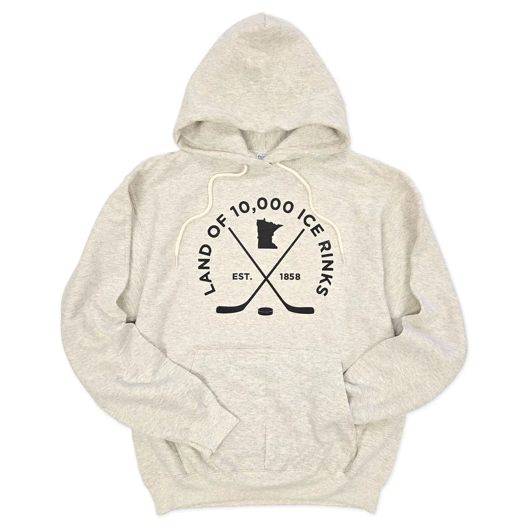 218 Clothing Unisex 10K Rinks Hoodie Oatmeal Heather - Brekken's