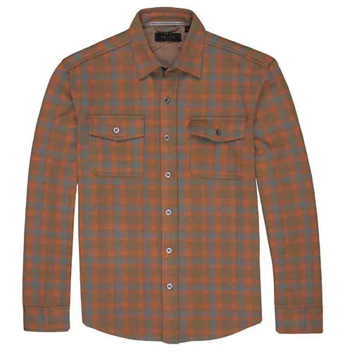 Dakota Grizzly Men's Knox Flannel Copper Storm