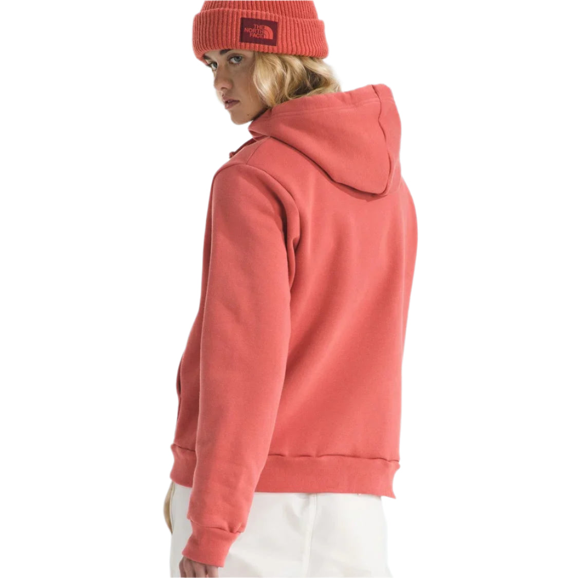 The North Face Women's Evolution Edge Of Light Half Dome Hoodie Mars Dust