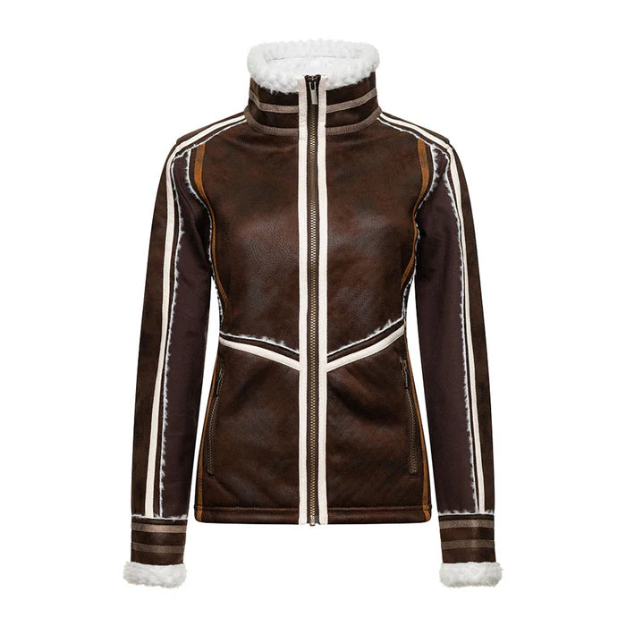 Wooly Bully Women's Sunrise Jacket Coffee and Cream
