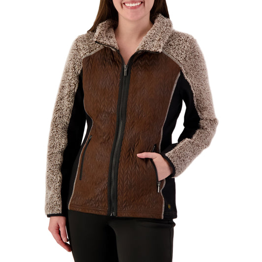 Wooly Bully Women's Fearless Jacket Chocolate