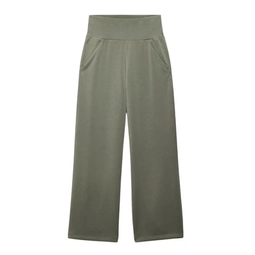 prAna Women’s Shea Hot Spell Wide Leg Pant Thyme