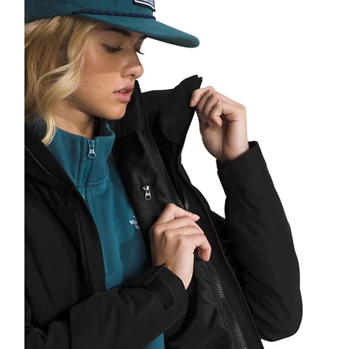The North Face Women's Carto Mono Triclimate® Hooded Jacket TNF Black
