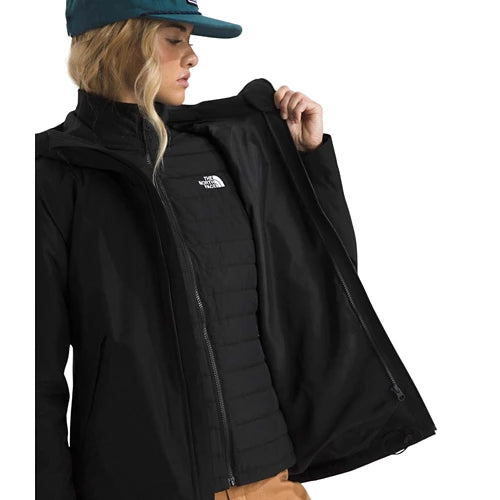 The North Face Women's Carto Mono Triclimate® Hooded Jacket TNF Black