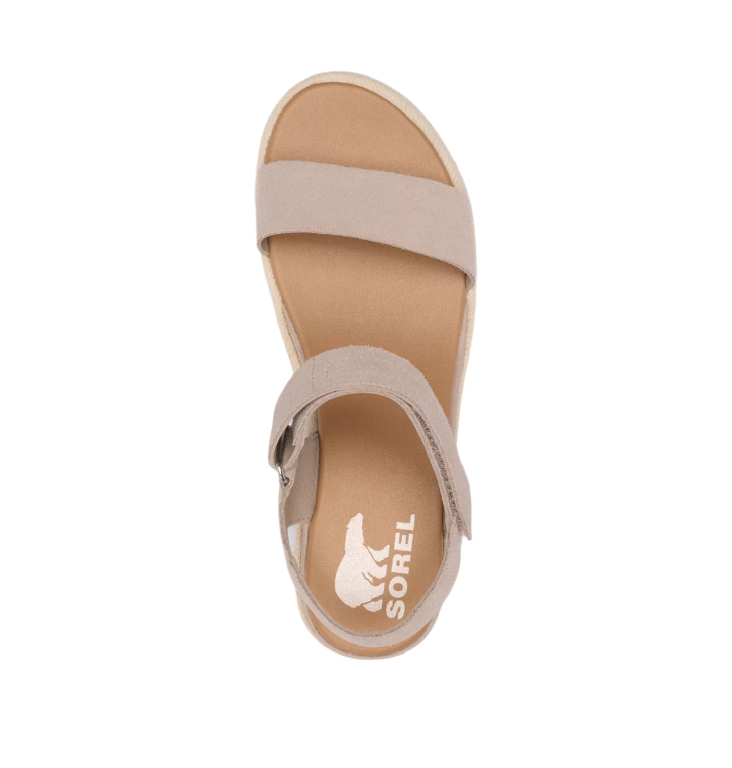 Sorel Cameron™ Flatform Sandal Crushed Clay, Gum