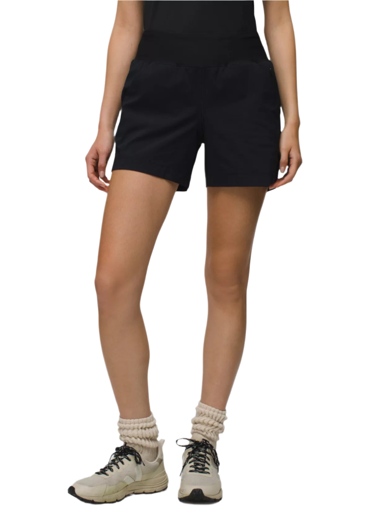 prAna Women's Koen 5" Short Black