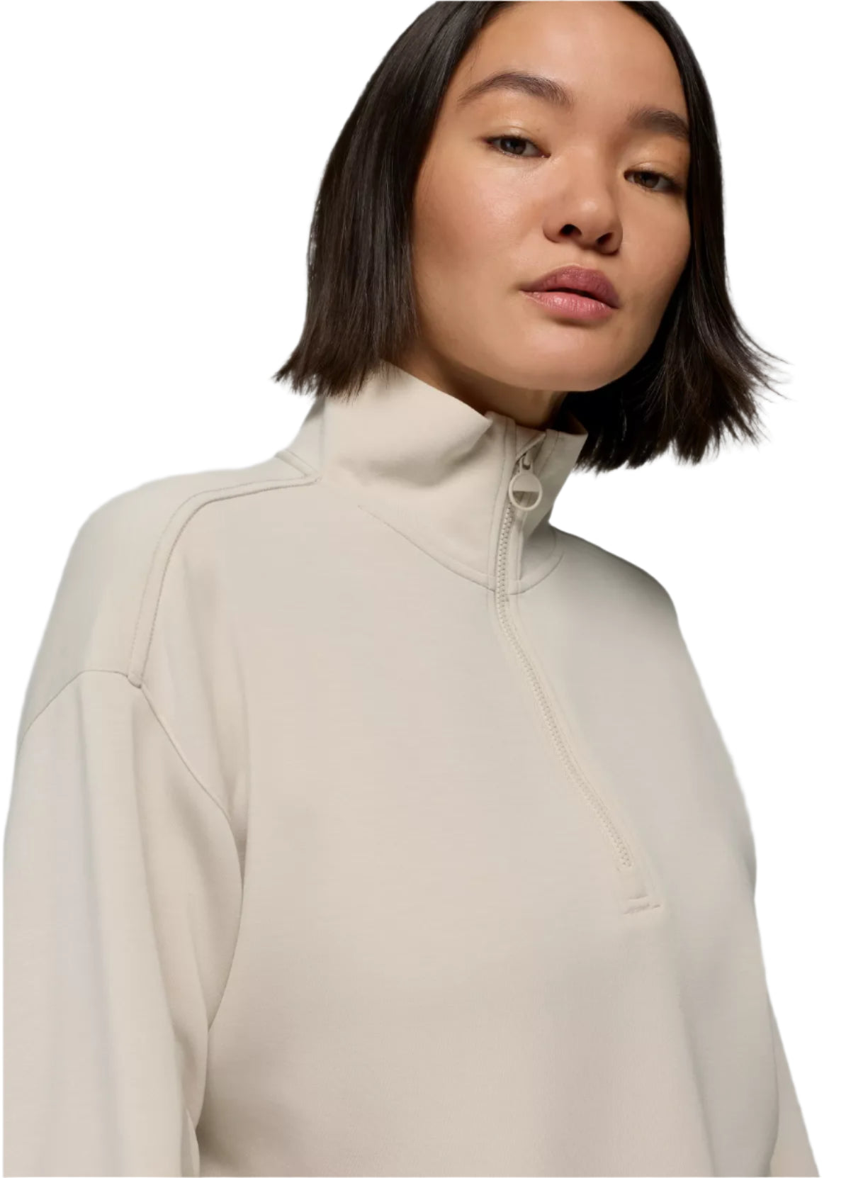 prAna Women’s Shea Half Zip Almond II