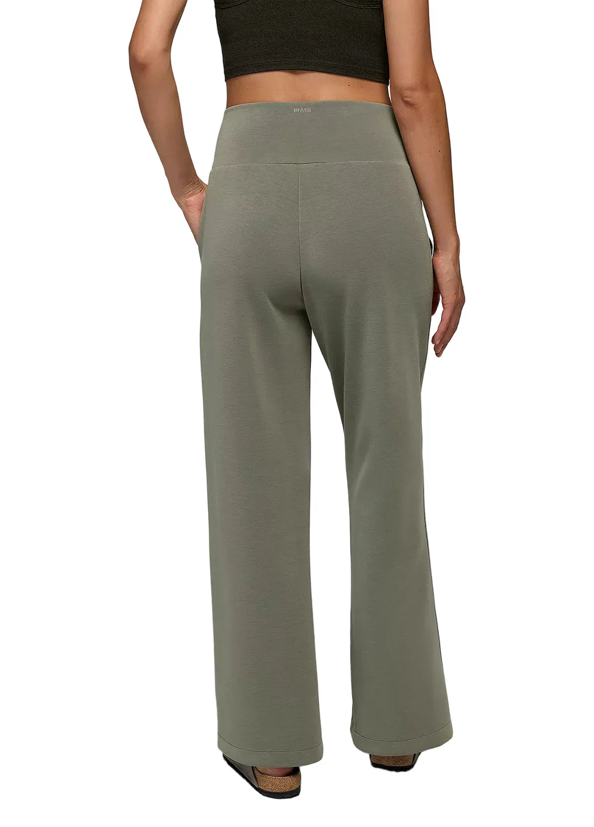 prAna Women’s Shea Hot Spell Wide Leg Pant Thyme