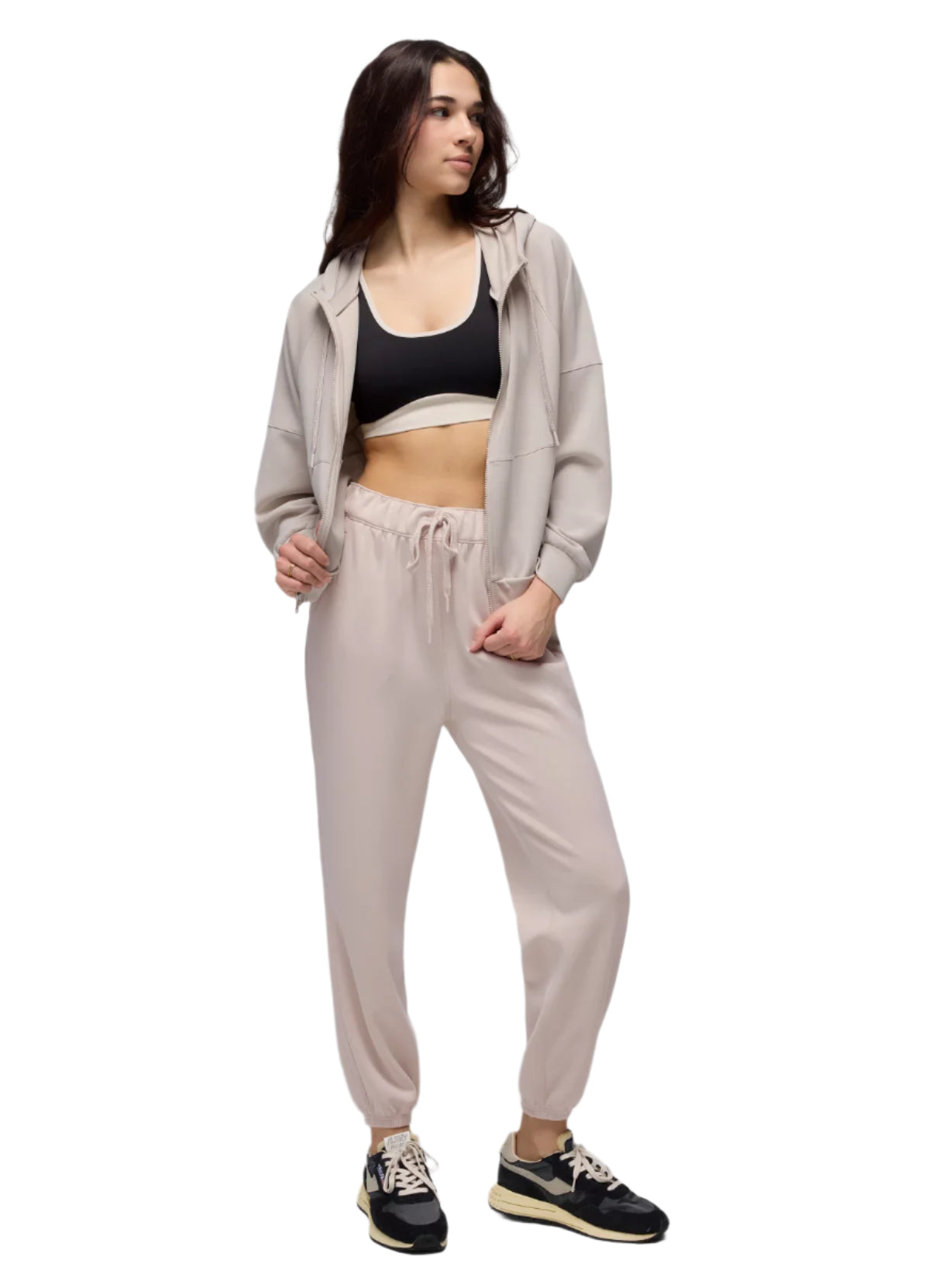 prAna Women’s Shea High Rise Jogger Almond