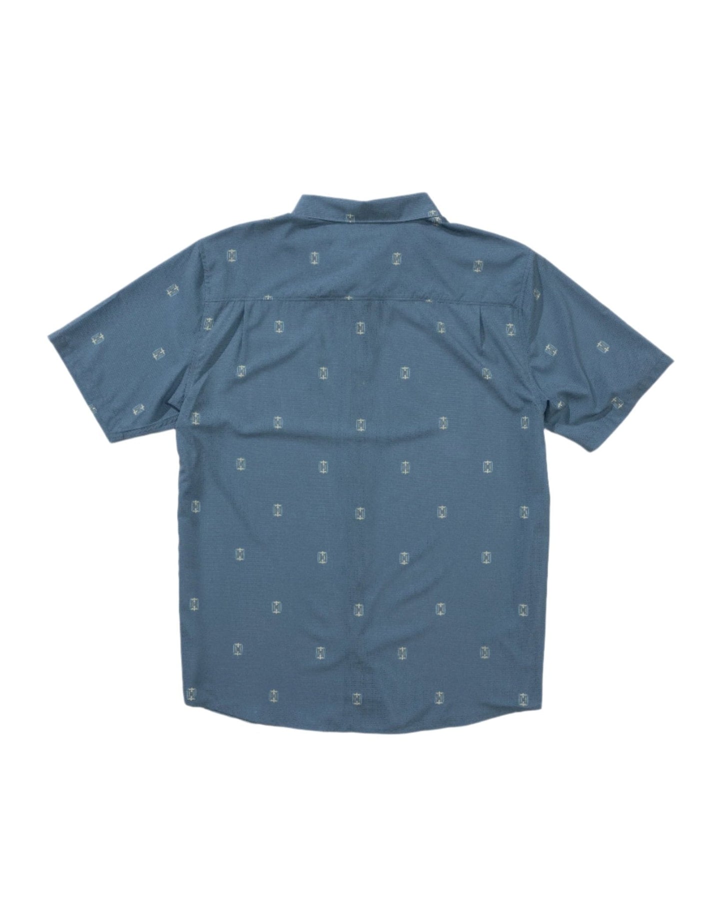 Salty Crew Men’s Breezer Perf Button Up Channel Blue - Brekken's