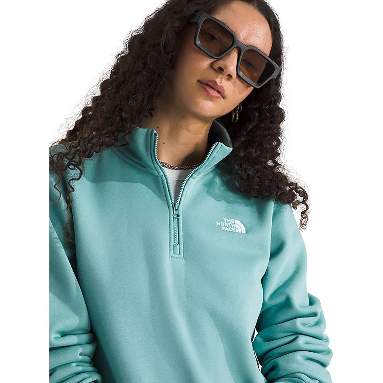 The North Face Women's Evolution Simple Dome ¼ Zip Blue Eclipse - Brekken's