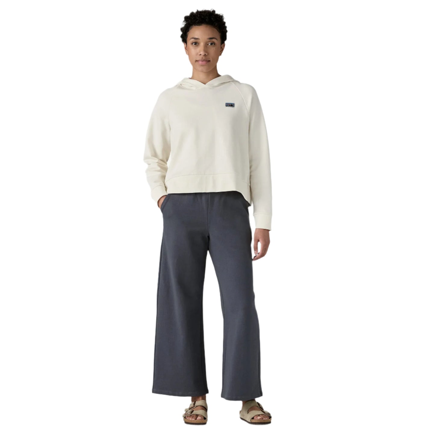 Patagonia Women's Regenerative Organic Certified Cotton Essential Pants Smolder Blue