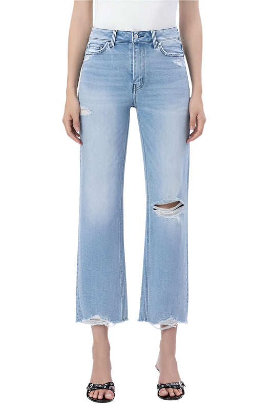 Flying Monkey Women's High Rise Slim Wide Ezra