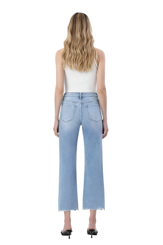 Flying Monkey Women's High Rise Slim Wide Ezra