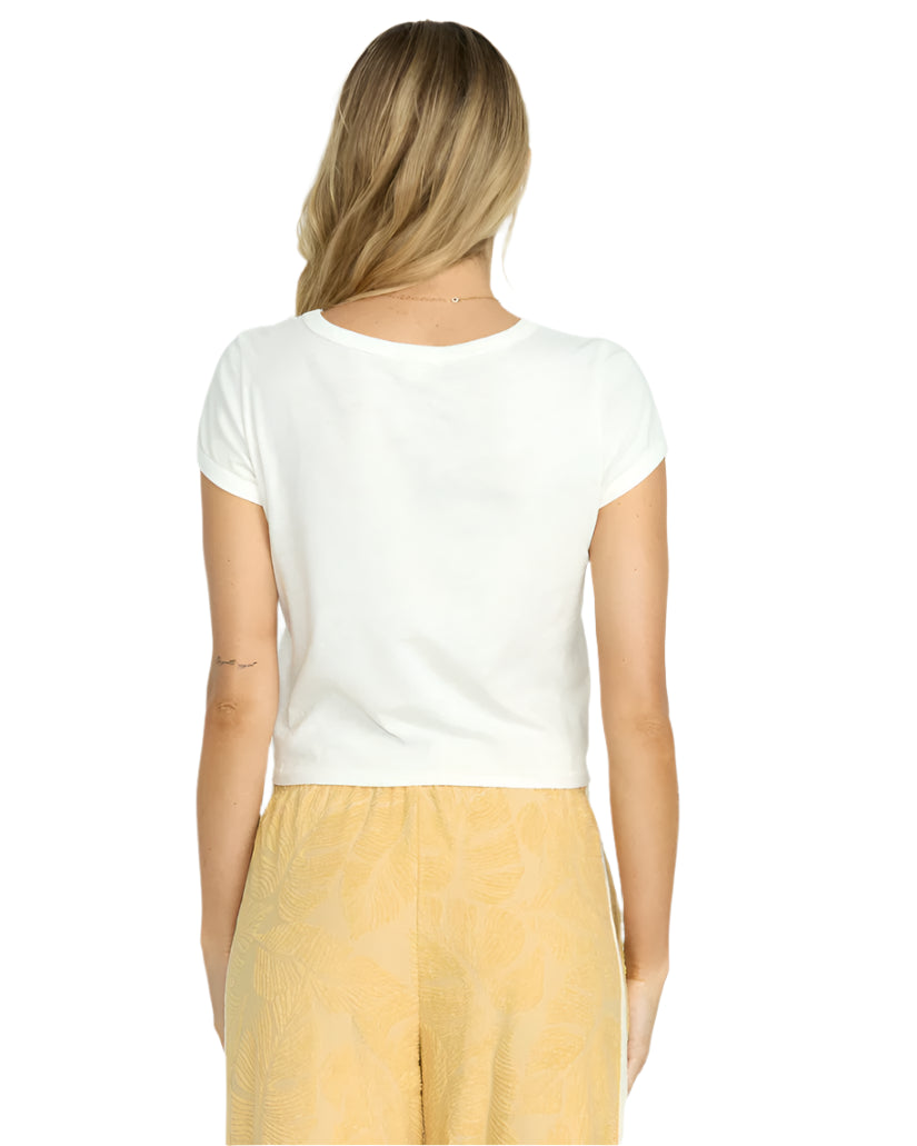 Billabong Women's Daily Tee SS Salt Crystal