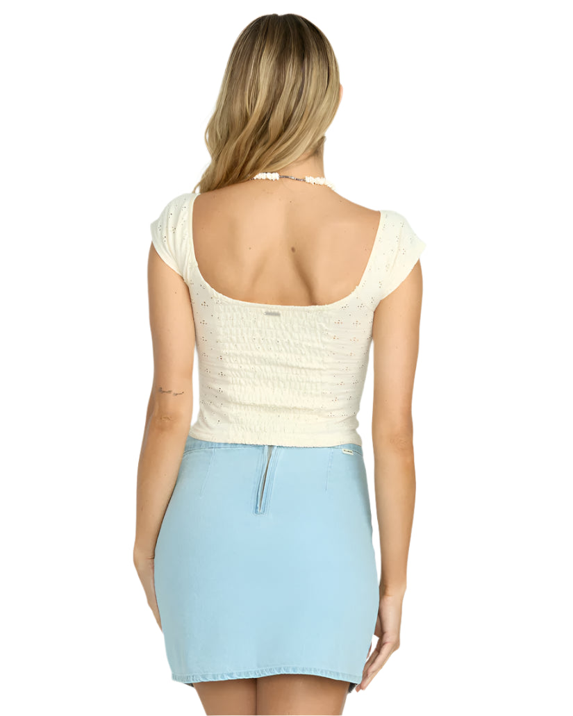 Billabong Women's Mia SS Knit