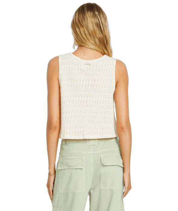 Billabong Women's Needed Knit Tank Whitecap