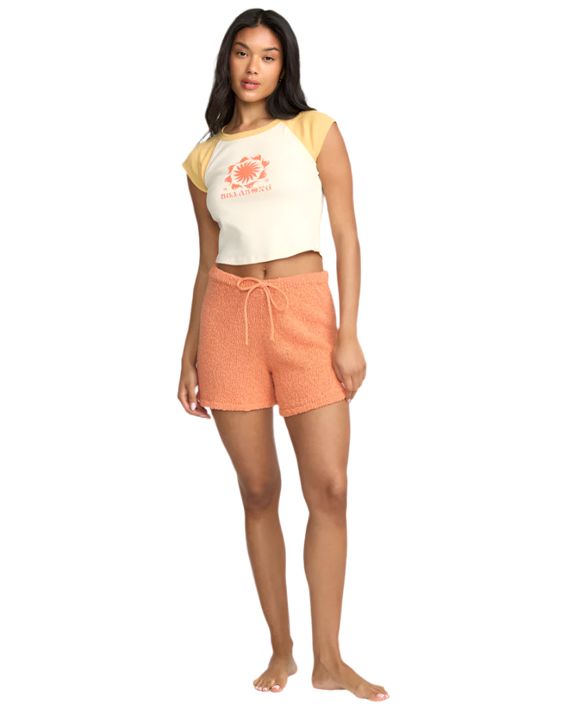 Billabong Women's Gia Sweater Short Sunset