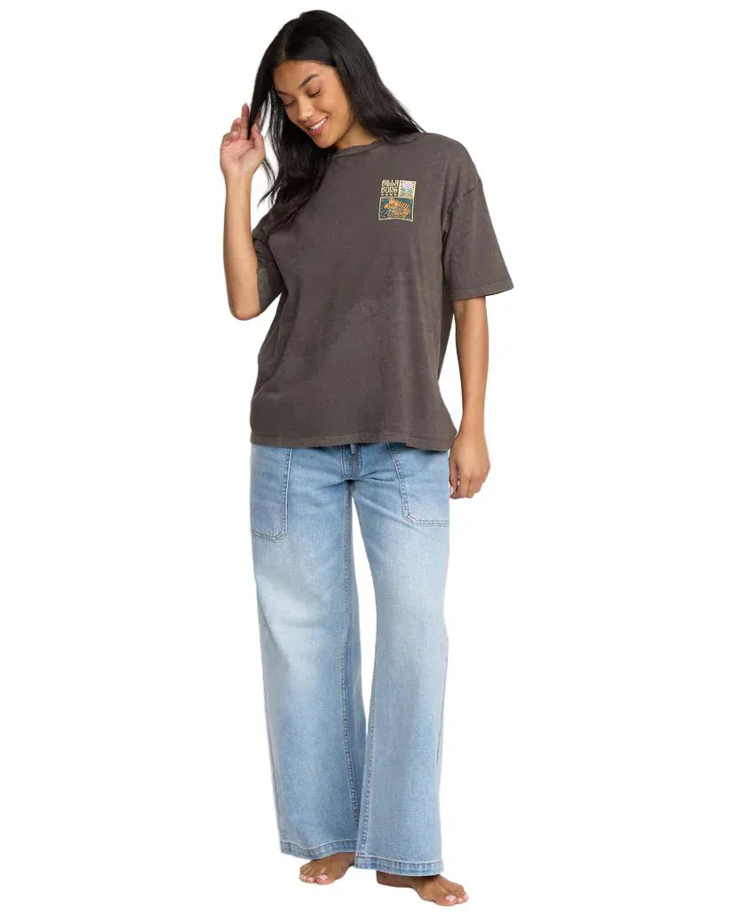 Billabong Women's Daydream Away S/S Tee Off Black - Brekken's
