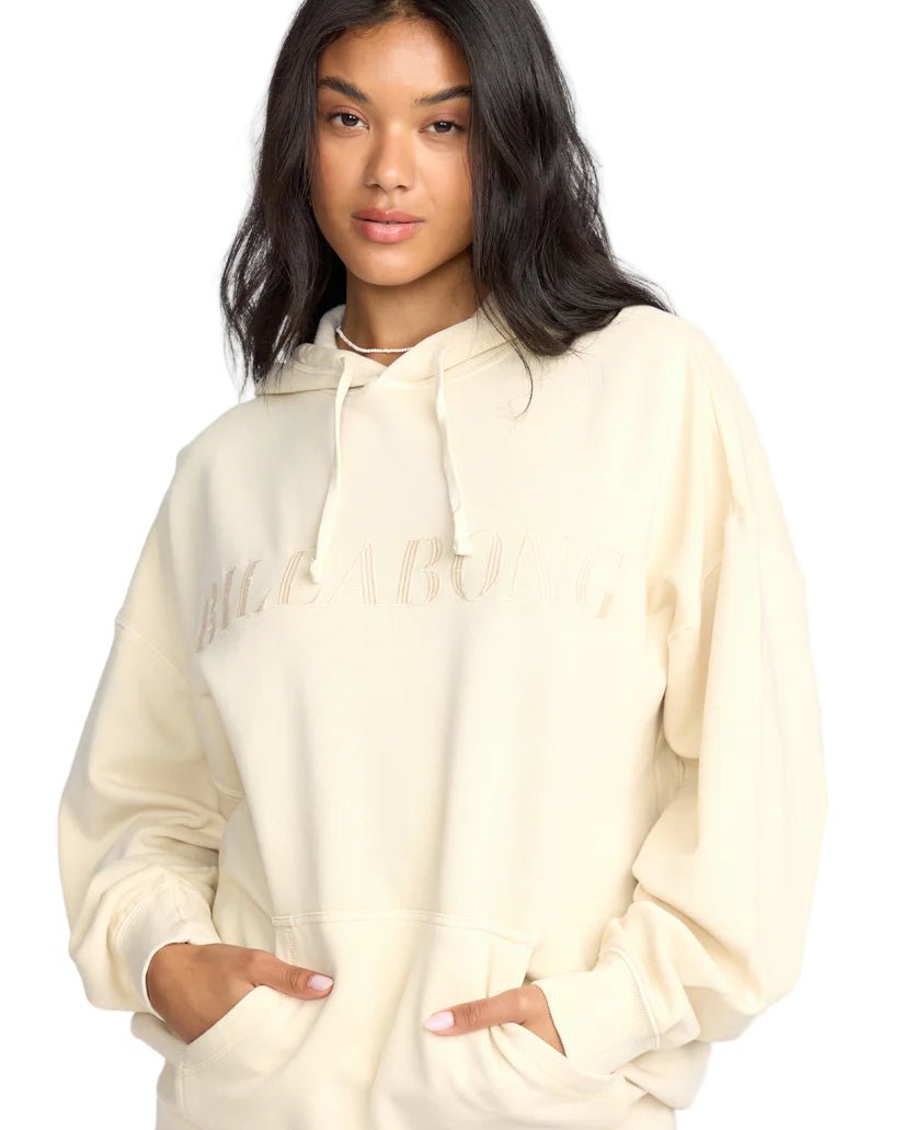 Billabong Women's Hi Tide Dip P/O Hoodie Whitecap - Brekken's