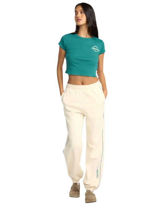Billabong Women's Triple Palms Flc Pnt Whitecap - Brekken's