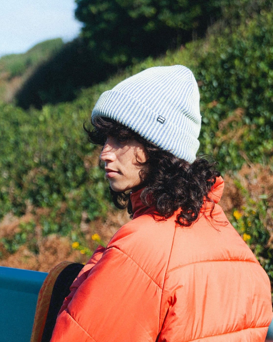 Billabong Wave Check Beanie Iris