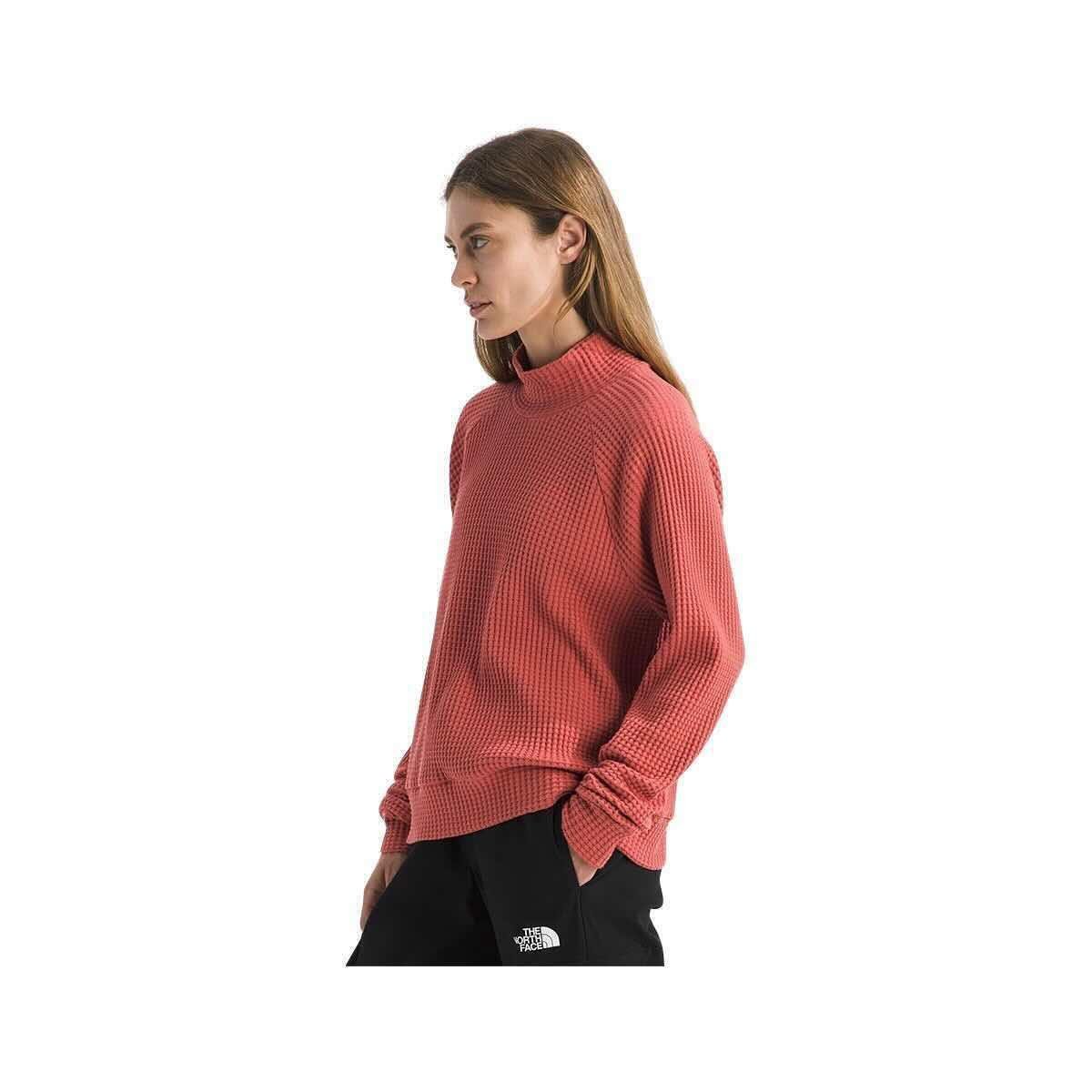 The North Face Women's L/S Mock Neck Chabot Mars Dust - Brekken's