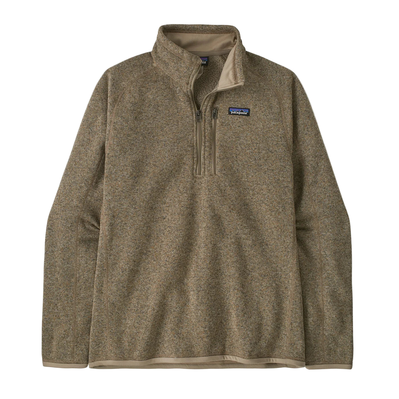 Patagonia Men's Better Sweater 1/4 Zip Seabird Grey w/Seabird Grey