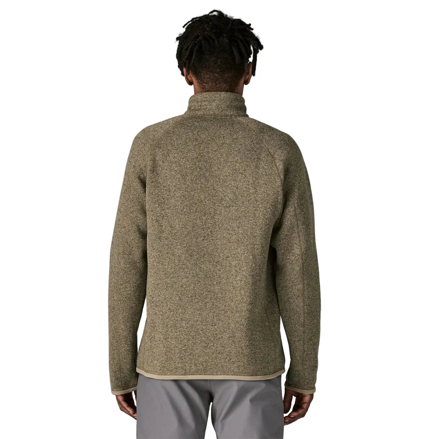 Patagonia Men's Better Sweater 1/4 Zip Seabird Grey w/Seabird Grey