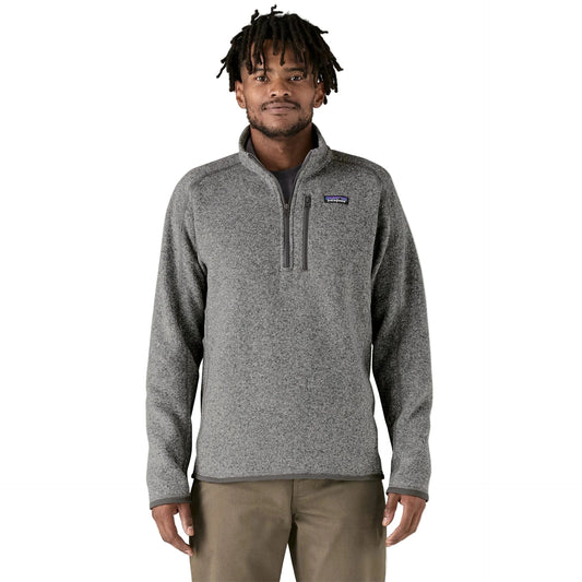 Patagonia Men's Better Sweater 1/4 Zip Stonewash