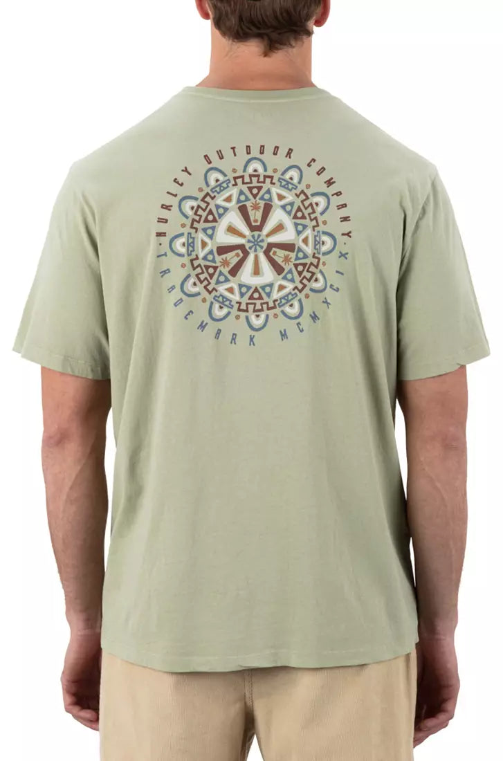 Hurley Men's Allamandel SS Tee Heavy Meadow