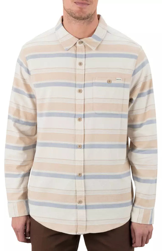 Hurley Men's Portland Flannel Bone