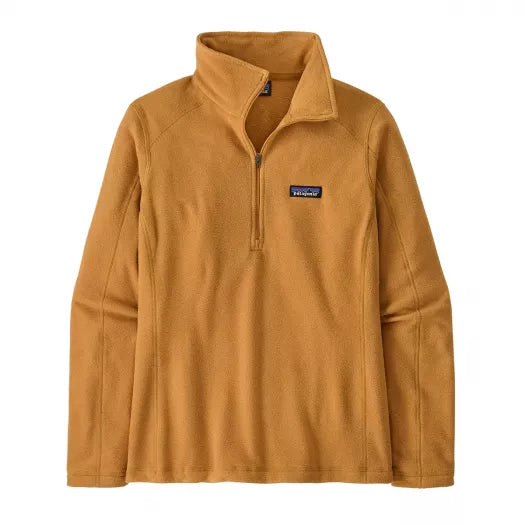 Patagonia Women's Micro D 1/4 Zip Talon Gold