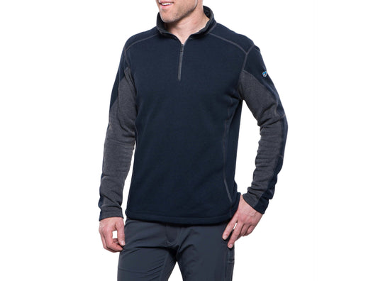 Kuhl Men's Revel 1/4 Zip Mutiny Blue/Steel