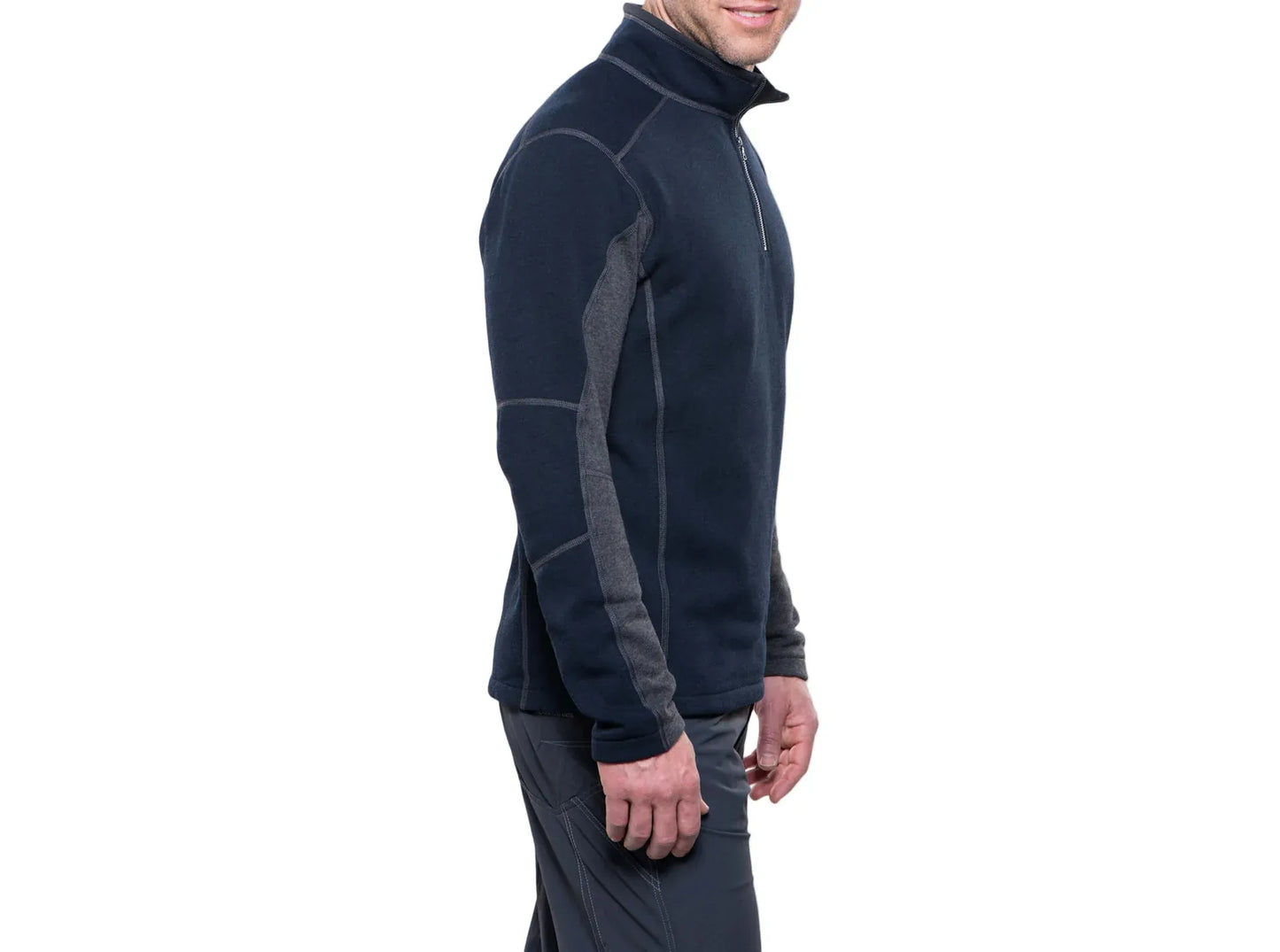 Kuhl Men's Revel 1/4 Zip Mutiny Blue/Steel