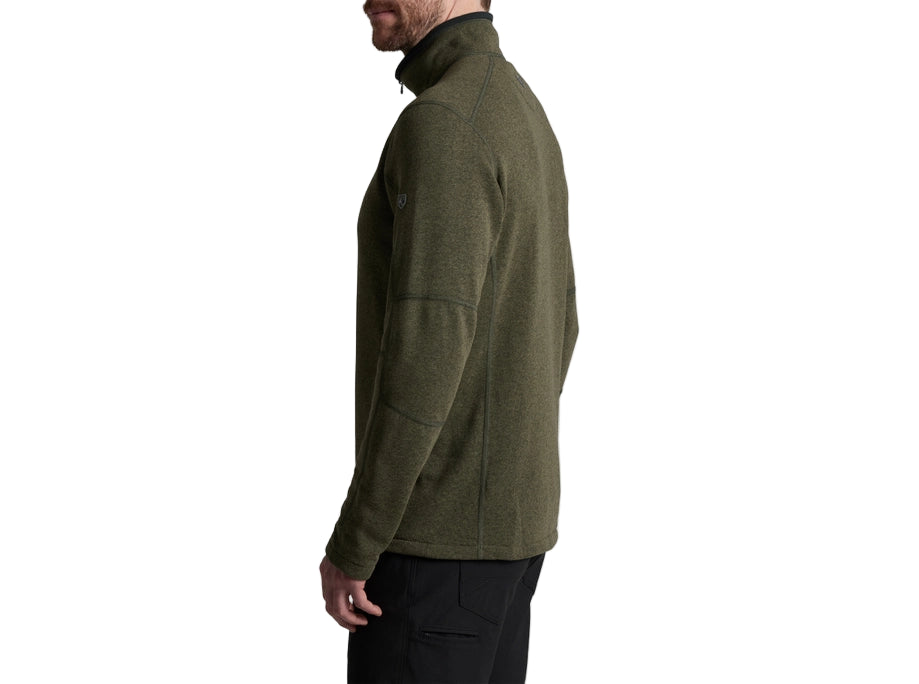 Kuhl Men's Revel 1/4 Zip Moss Stone