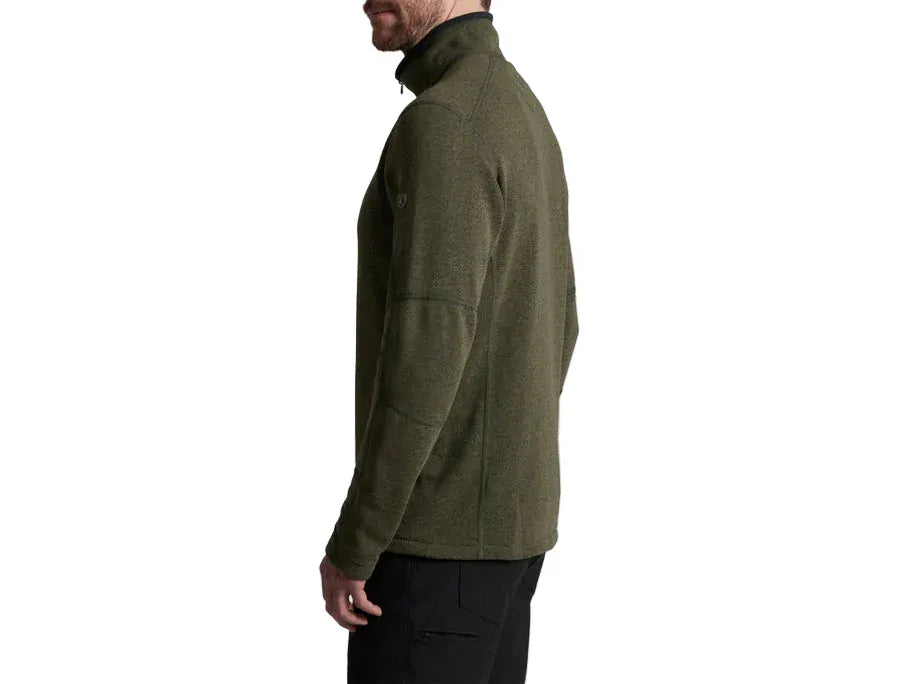 Kuhl Men's Revel 1/4 Zip Moss Stone