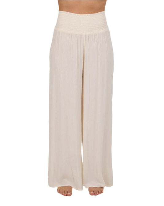 Salty Crew Women’s Mainland Beach Pant Off White - Brekken's