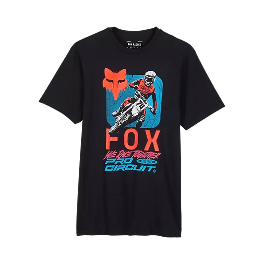 FOX X Pro Circuit PREM SS Tee Black