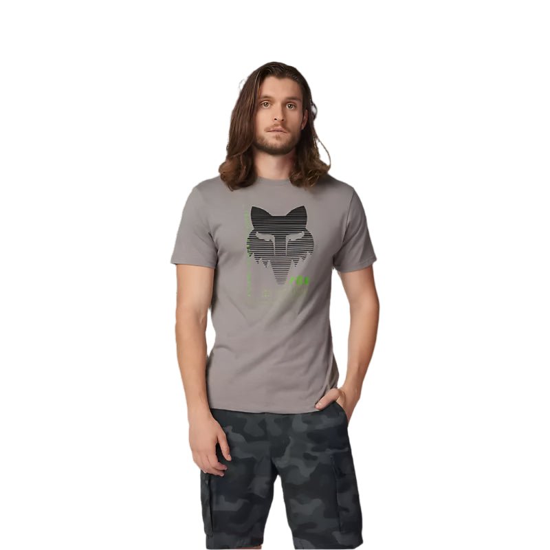 Fox Men's Dispute Prem SS Tee Heather Graphite - Brekken's