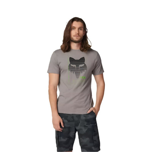 Fox Men's Dispute Prem SS Tee Heather Graphite - Brekken's