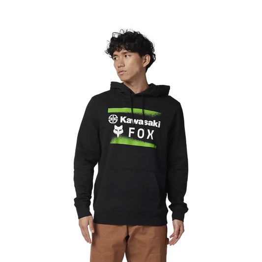 Men's Fox X Kawi Fleece Pullover Black - Brekken's