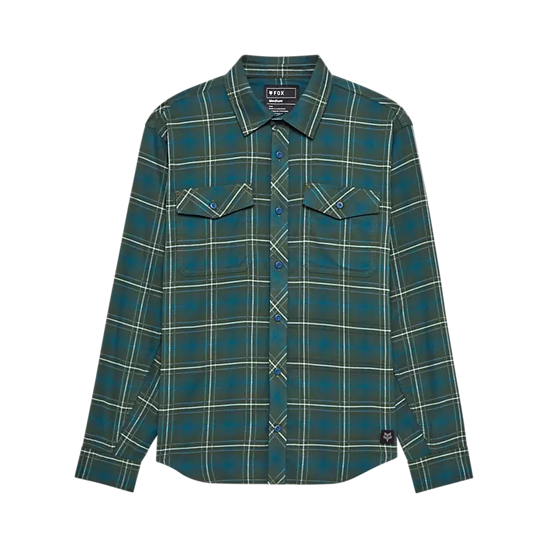 Fox Men's Survivalist Stretch Flannel Ls Dark Sage